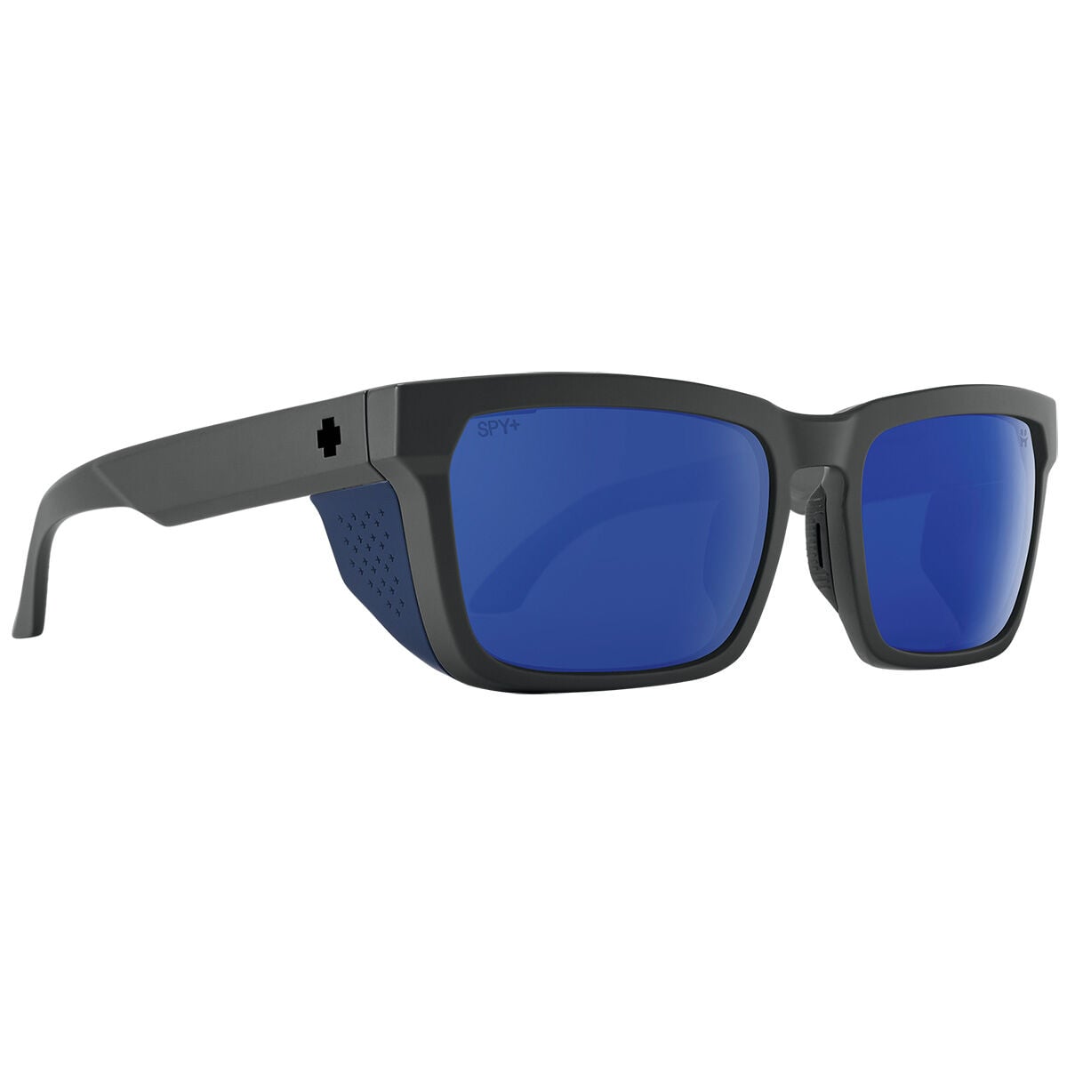 HELM TECH, Matte Dark Gray Happy Gray Green Polar with Dark Blue Spectra Mirror, hi-res image number null